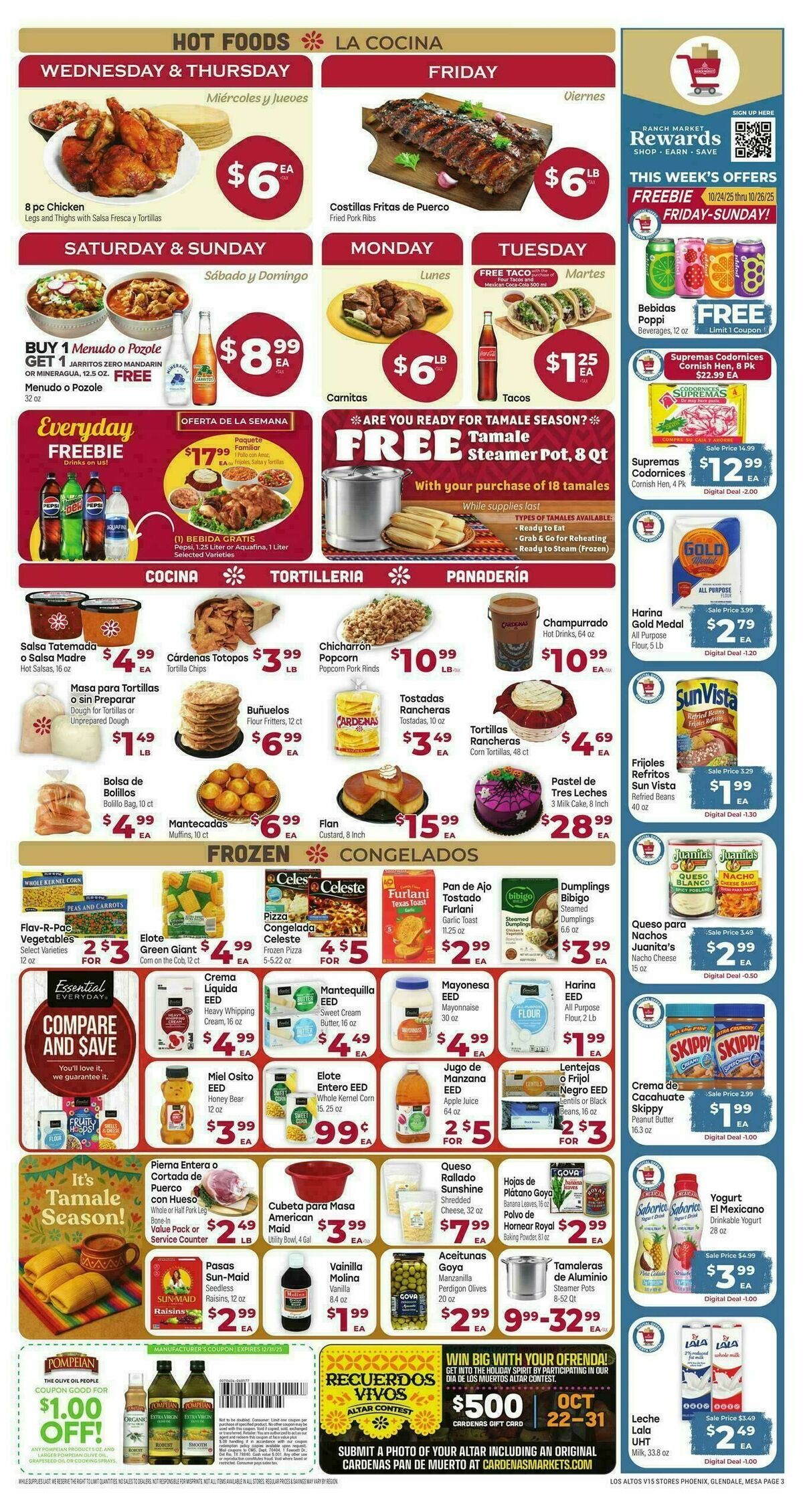 Cardenas Market Weekly Ad from October 22