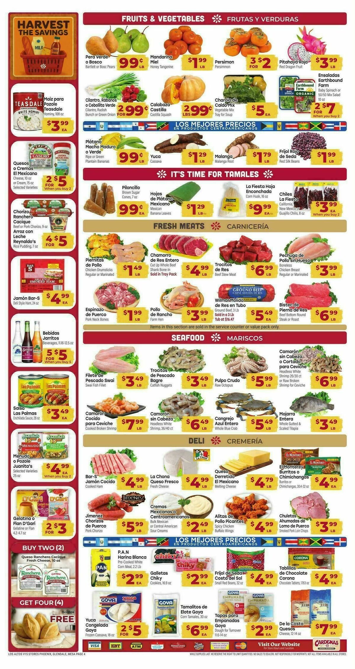 Cardenas Market Weekly Ad from October 22
