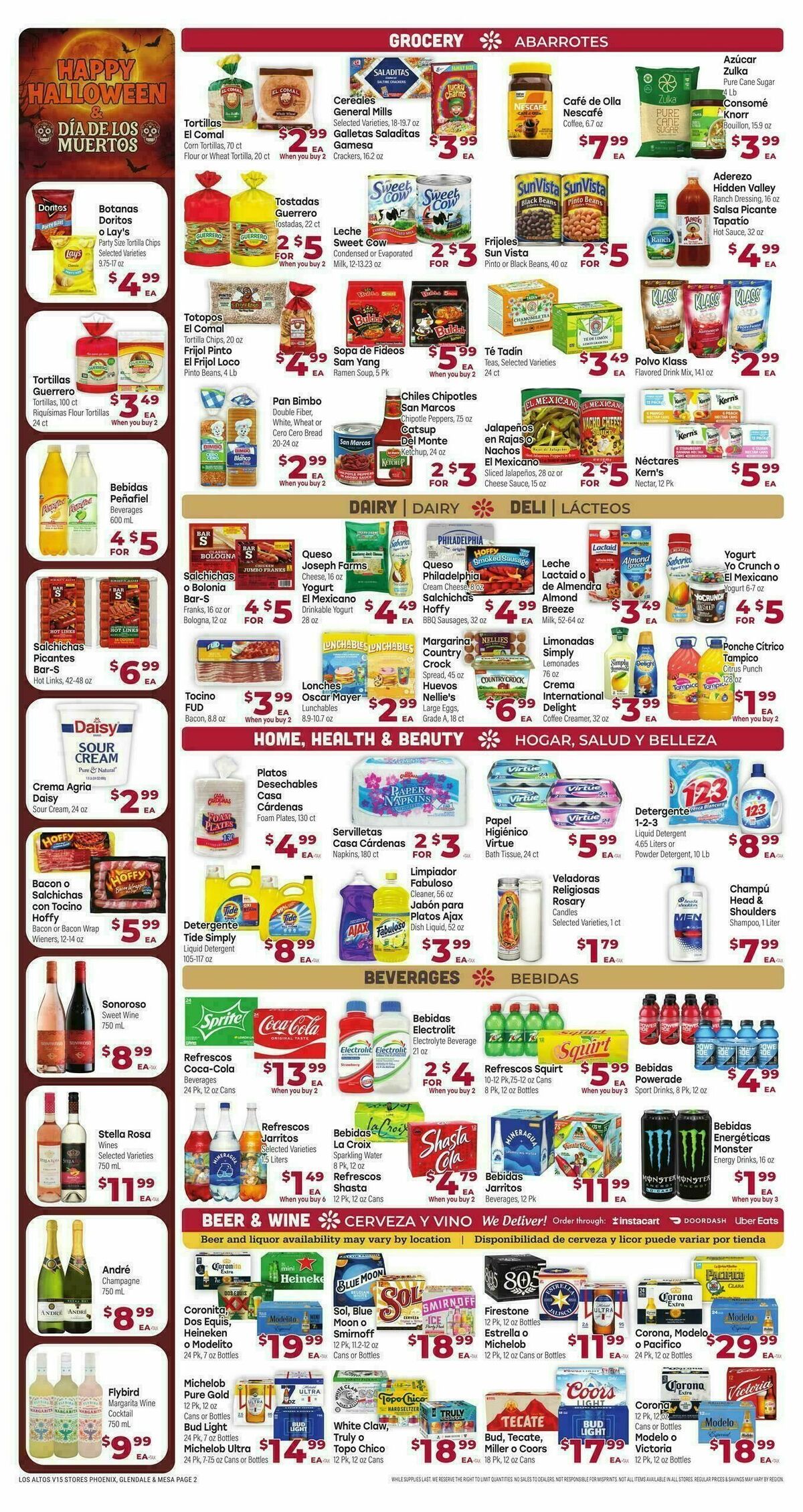 Cardenas Market Weekly Ad from October 29