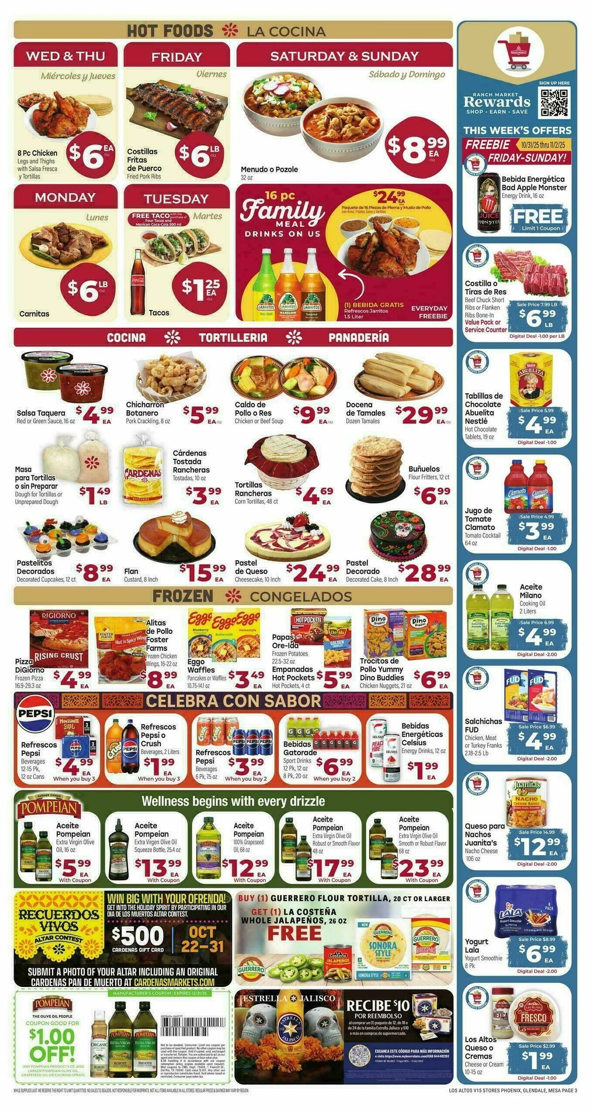 Cardenas Market Weekly Ad from October 29