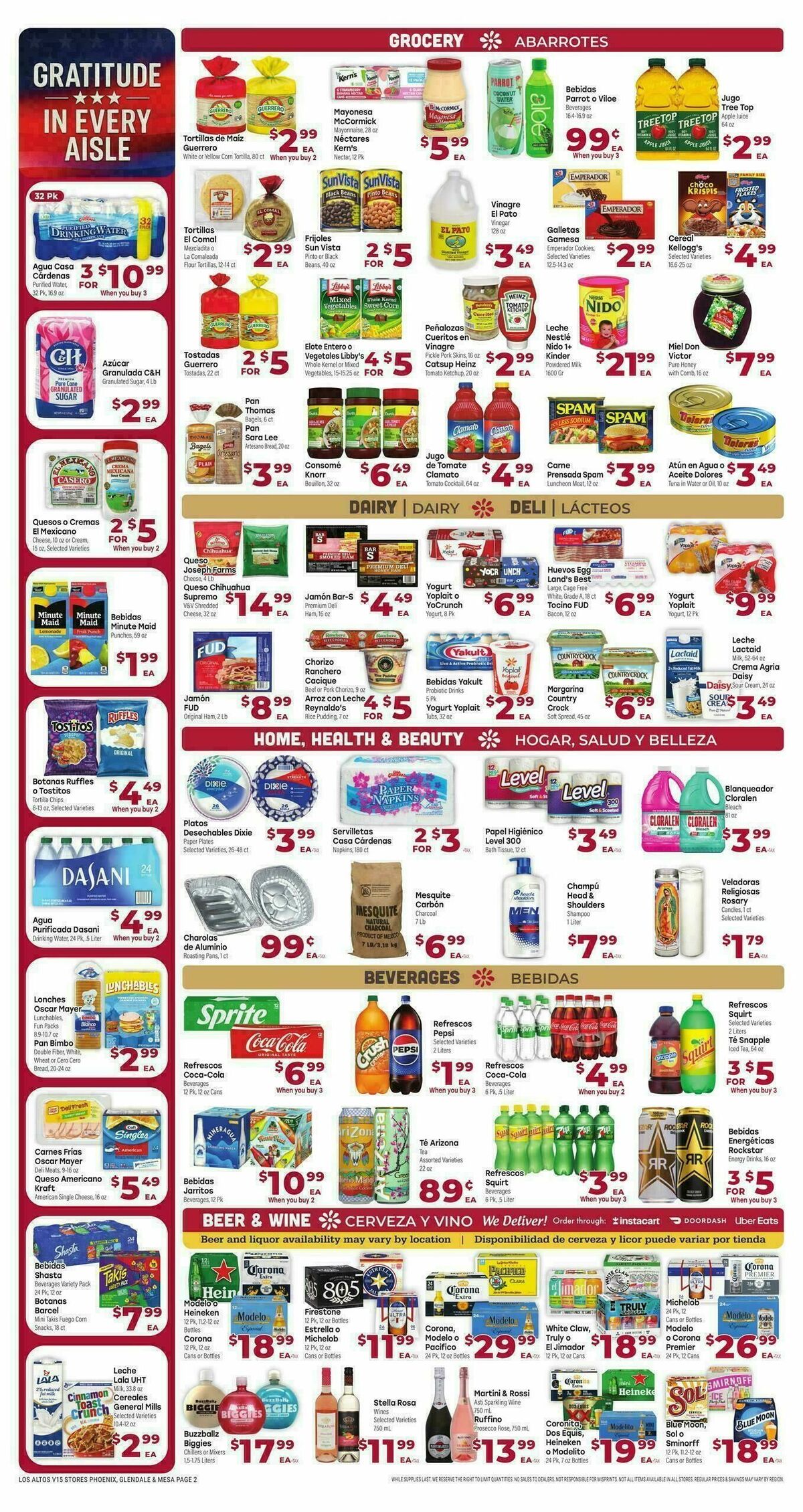 Cardenas Market Weekly Ad from November 5