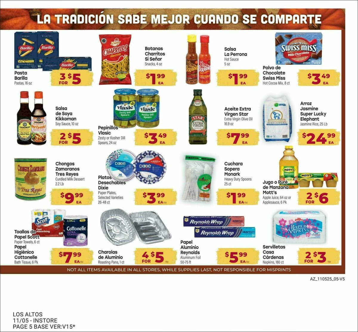 Cardenas Market November Savings Guide Weekly Ad from November 5