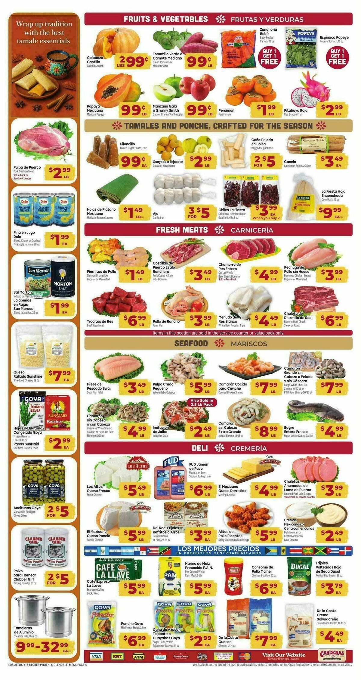 Cardenas Market Weekly Ad from November 12