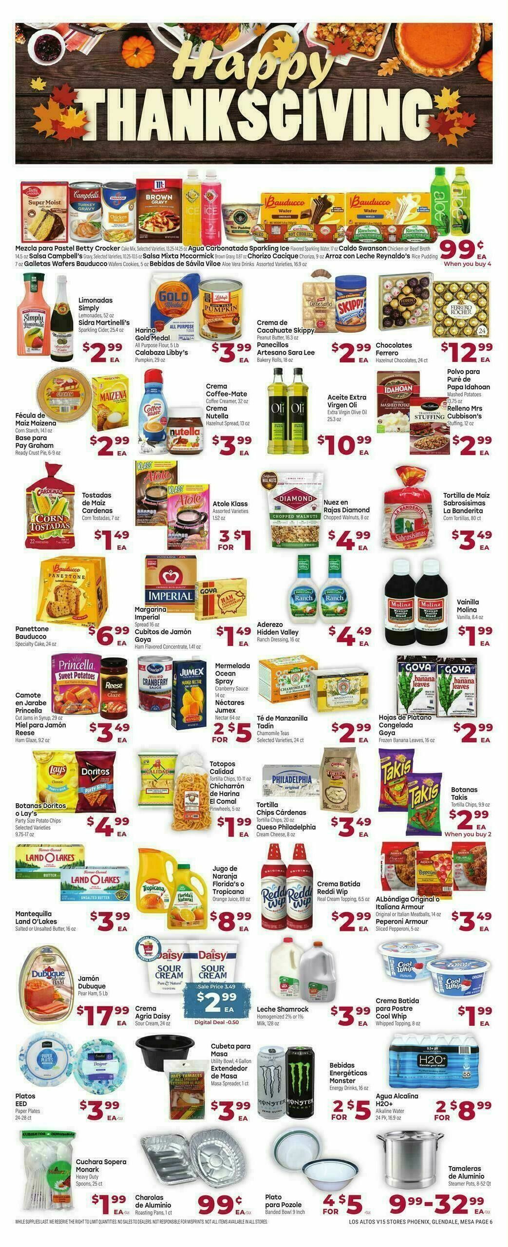 Cardenas Market Weekly Ad from November 19