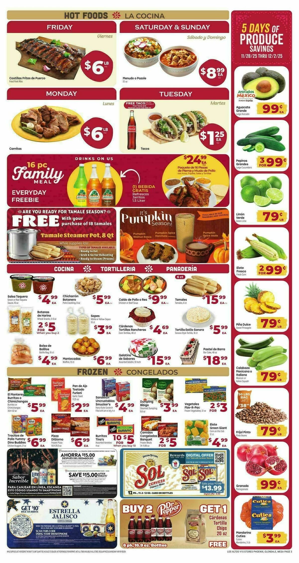 Cardenas Market Weekly Ad from November 28