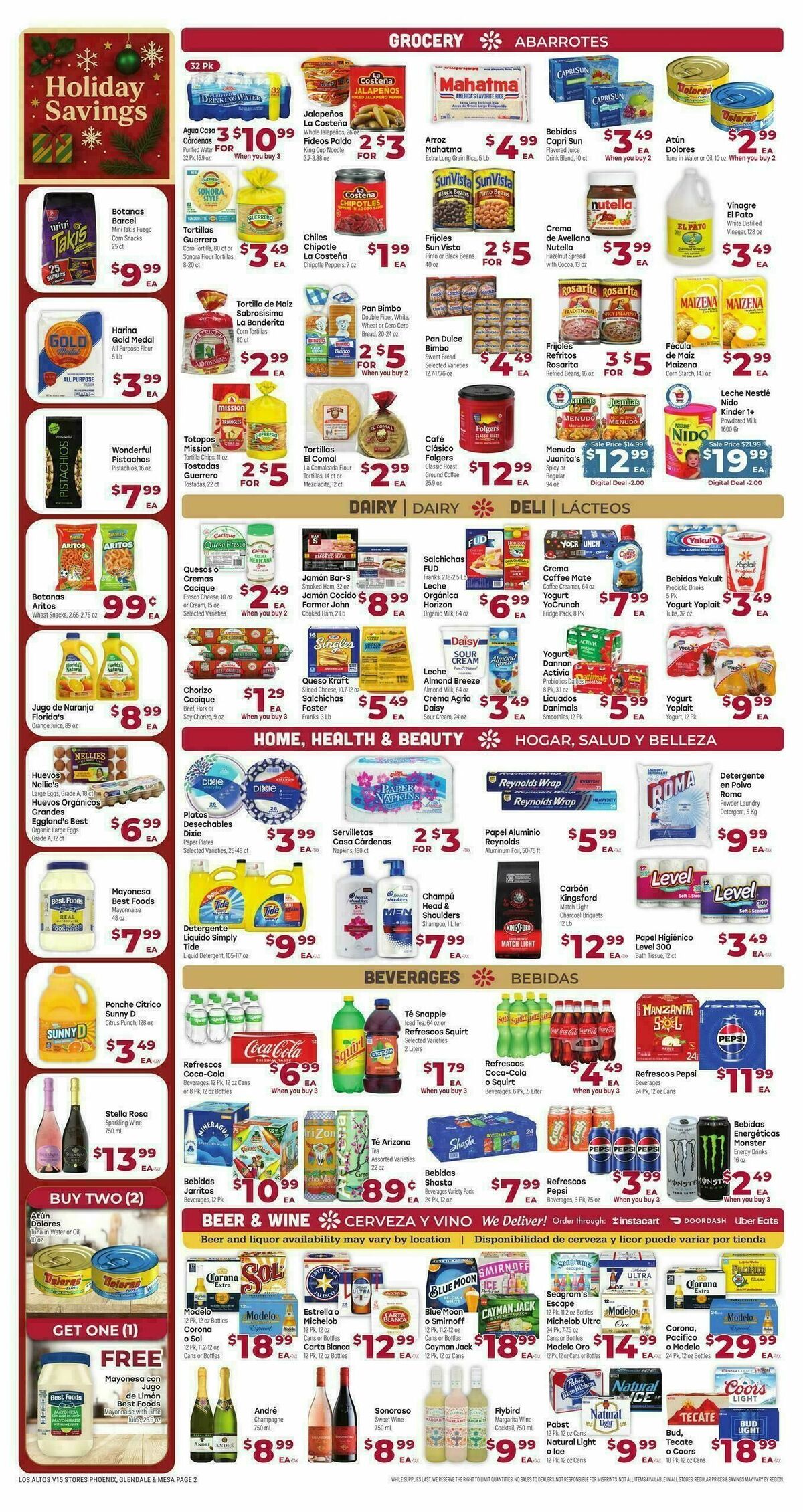 Cardenas Market Weekly Ad from December 3