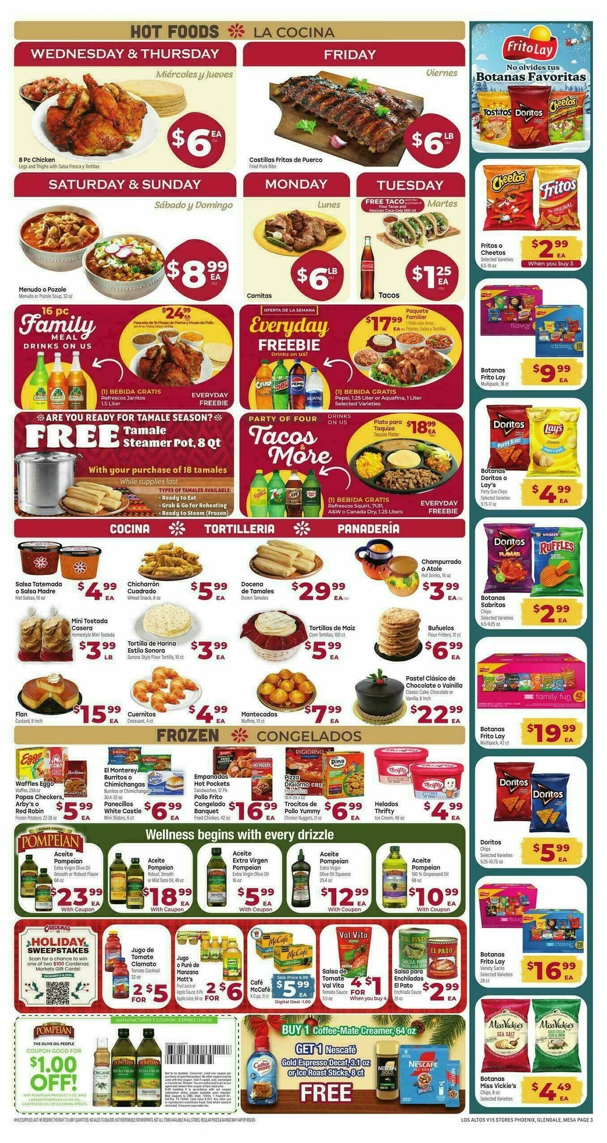 Cardenas Market Weekly Ad from December 3