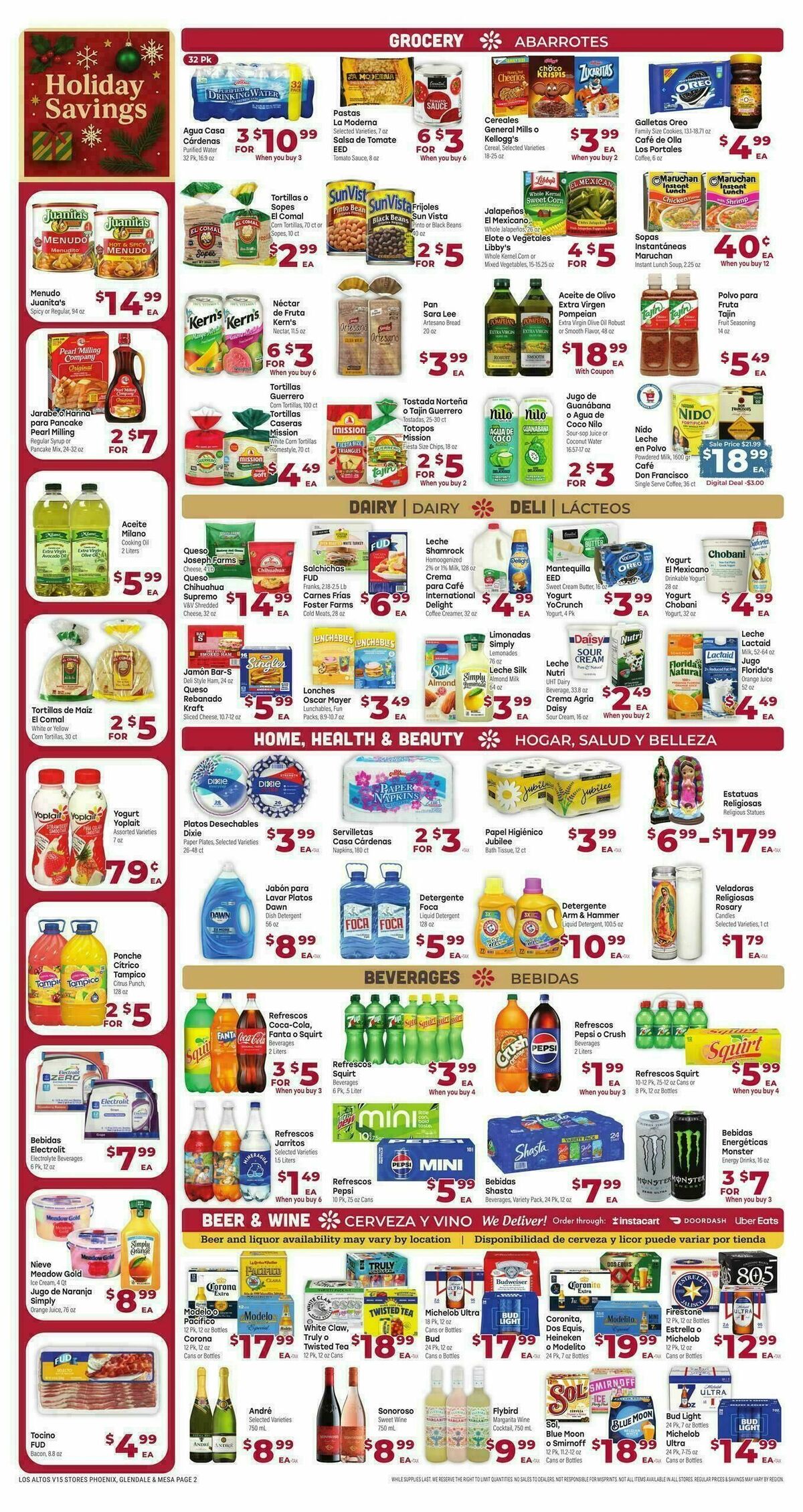Cardenas Market Weekly Ad from December 10