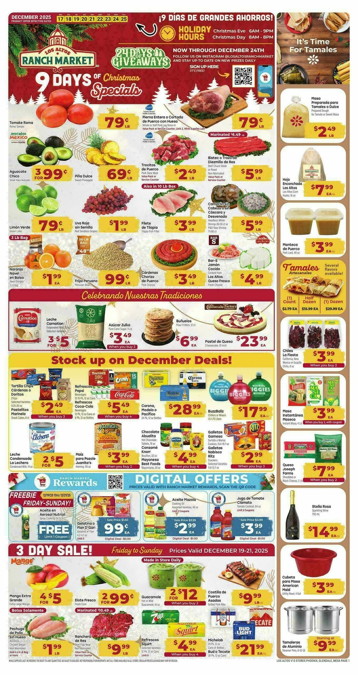 Cardenas Market Weekly Ad from December 17