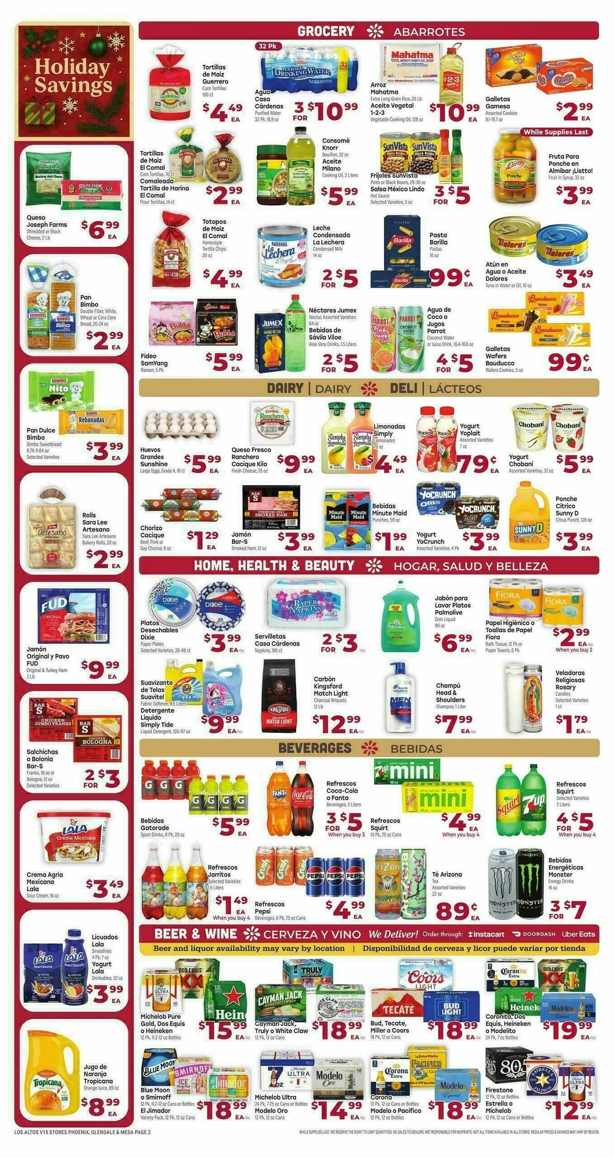 Cardenas Market Weekly Ad from December 26