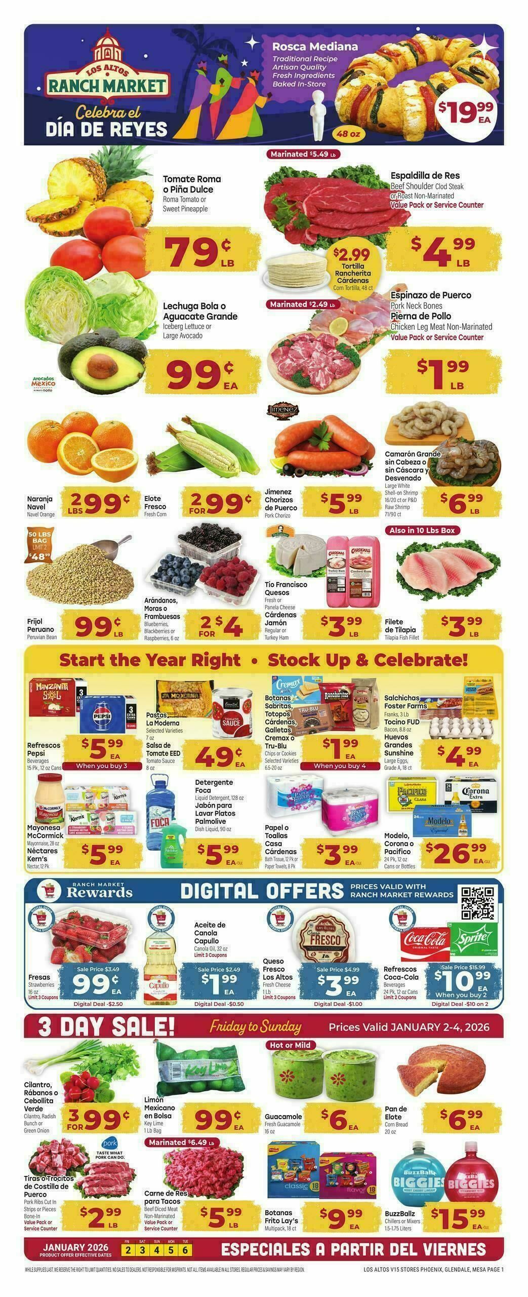 Cardenas Market Weekly Ad from January 2
