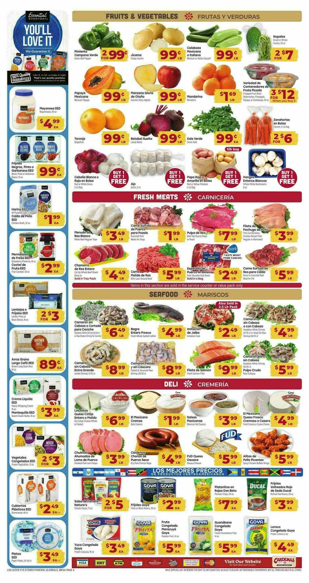 Cardenas Market Weekly Ad from January 2