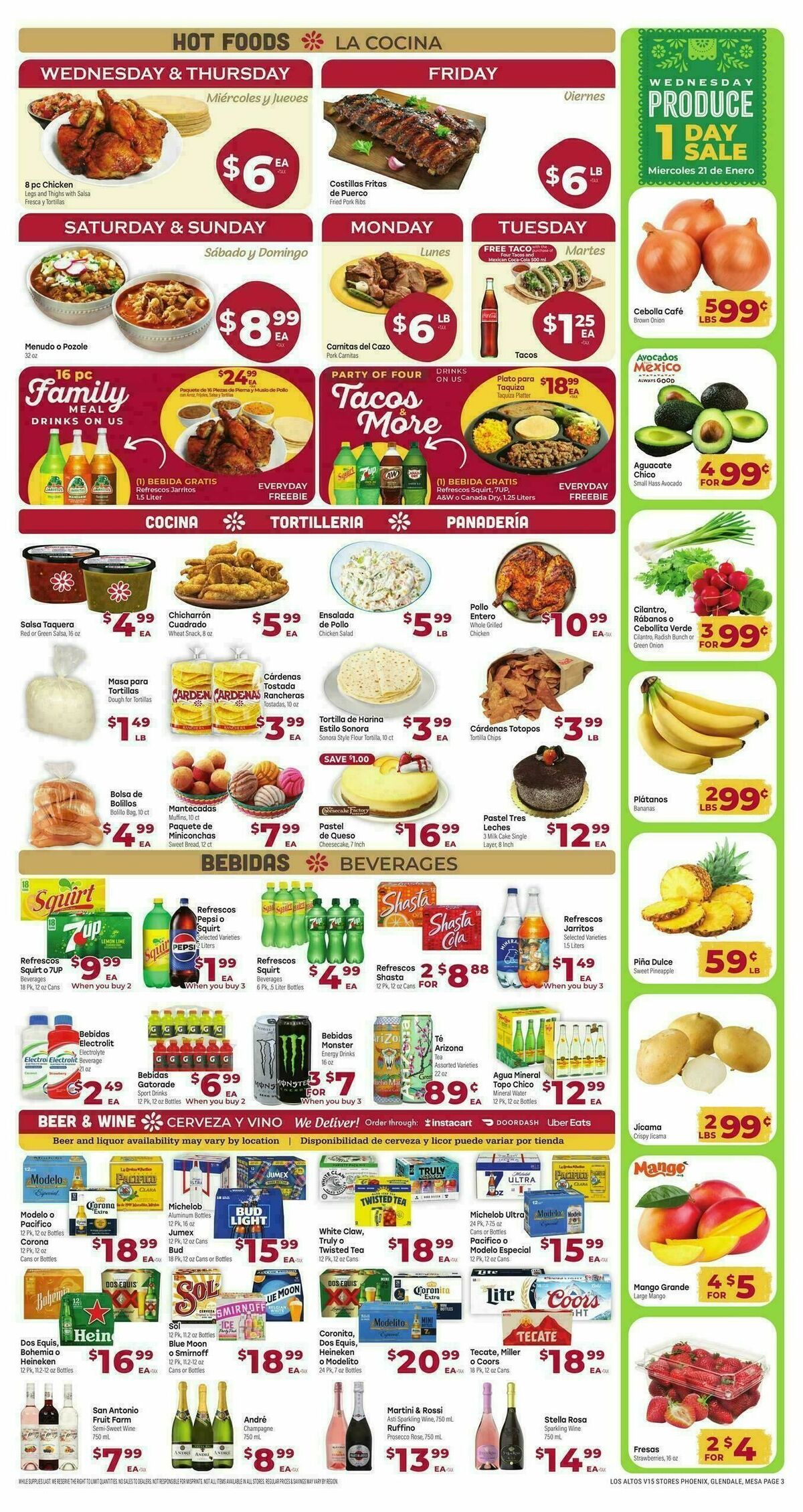Cardenas Market Weekly Ad from January 21