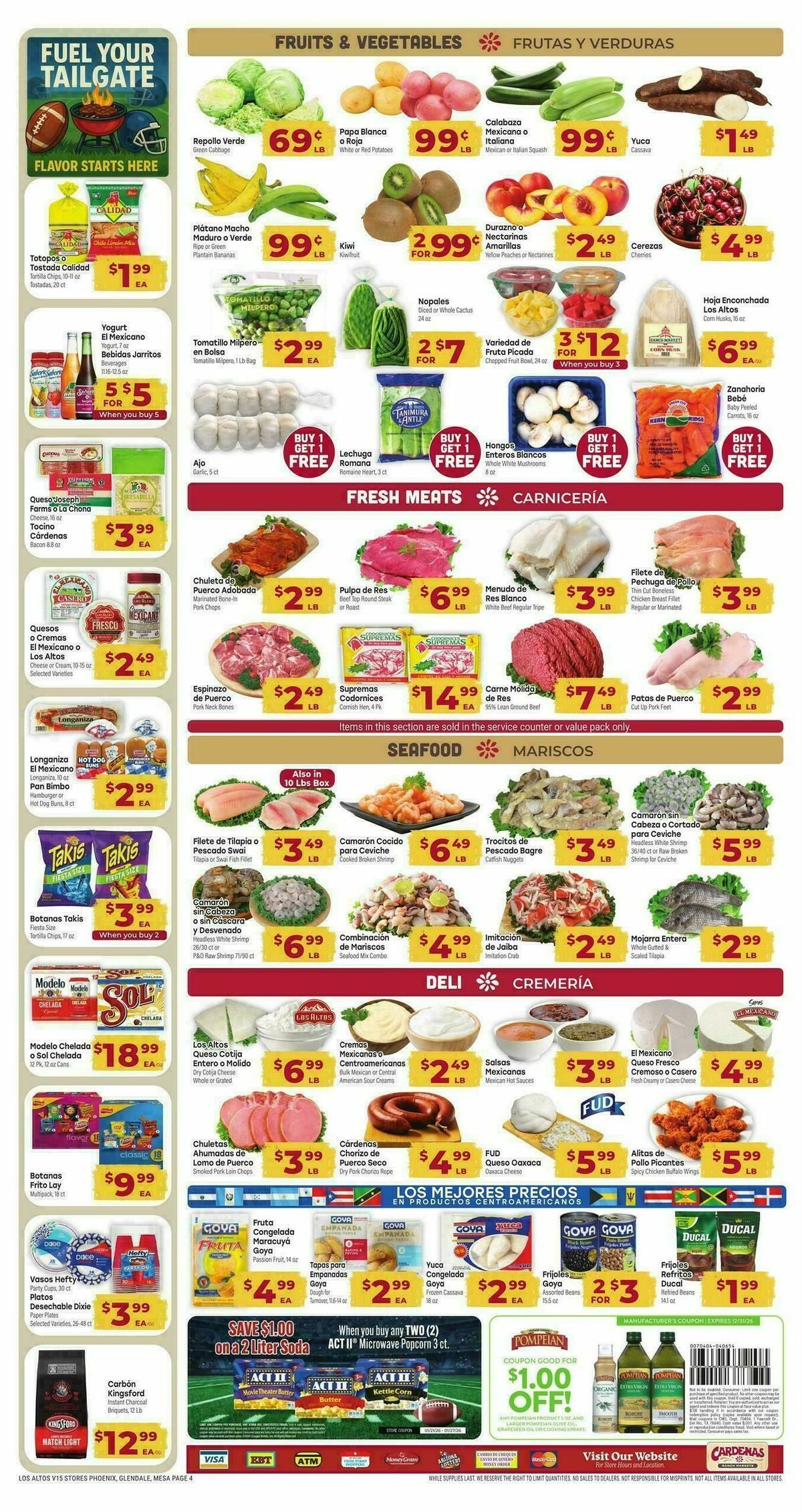 Cardenas Market Weekly Ad from January 21