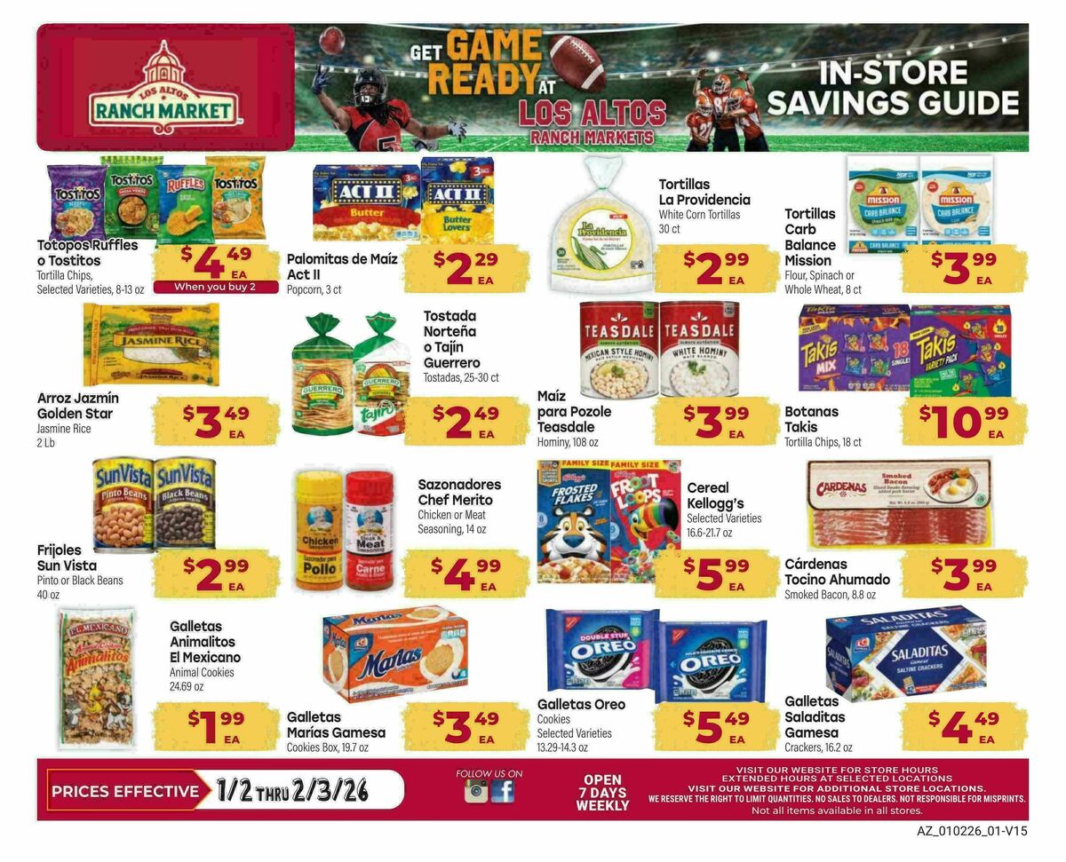 Cardenas Market Monthly Savings Guide Weekly Ad from January 2
