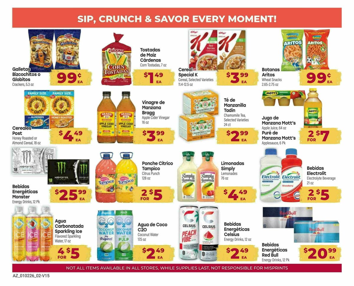 Cardenas Market Monthly Savings Guide Weekly Ad from January 2