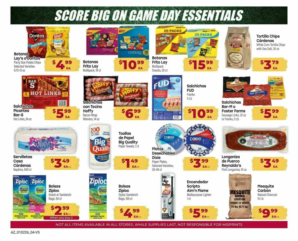 Cardenas Market Monthly Savings Guide Weekly Ad from January 2