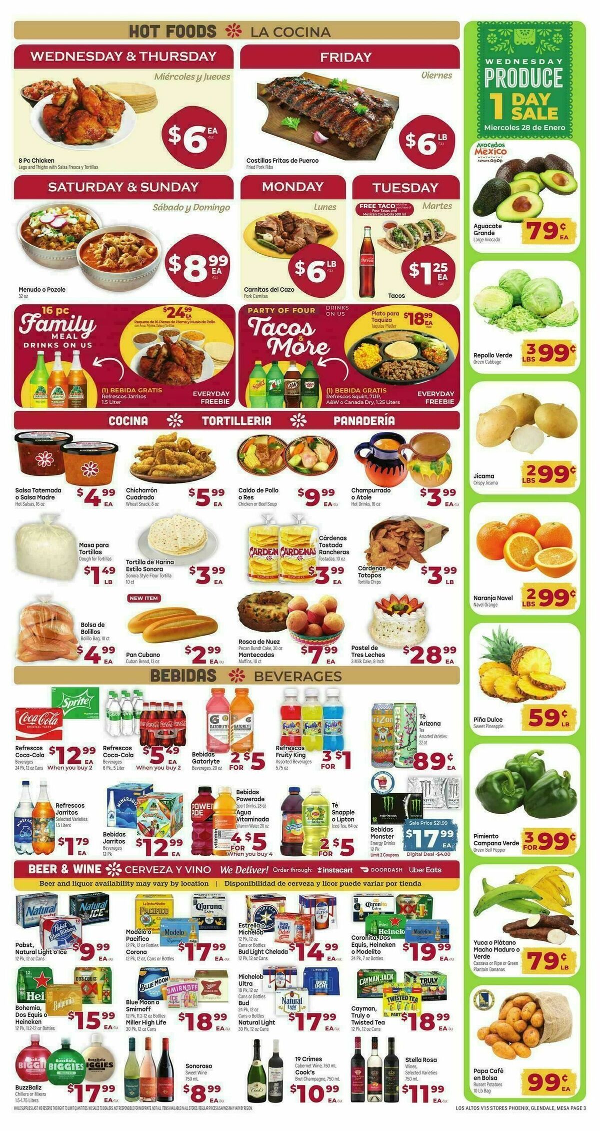 Cardenas Market Weekly Ad from January 28
