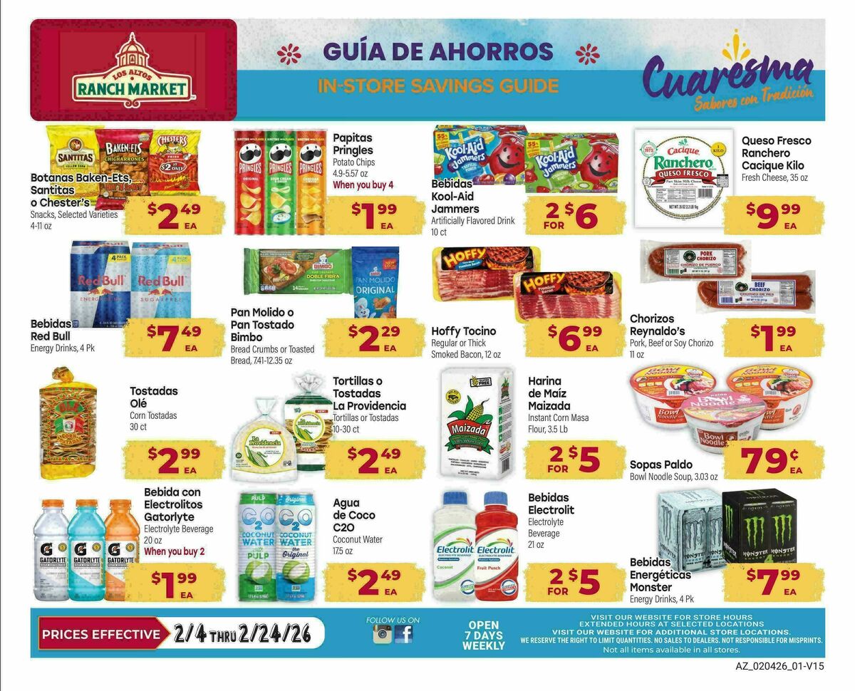 Cardenas Market Monthly Savings Guide Weekly Ad from February 4