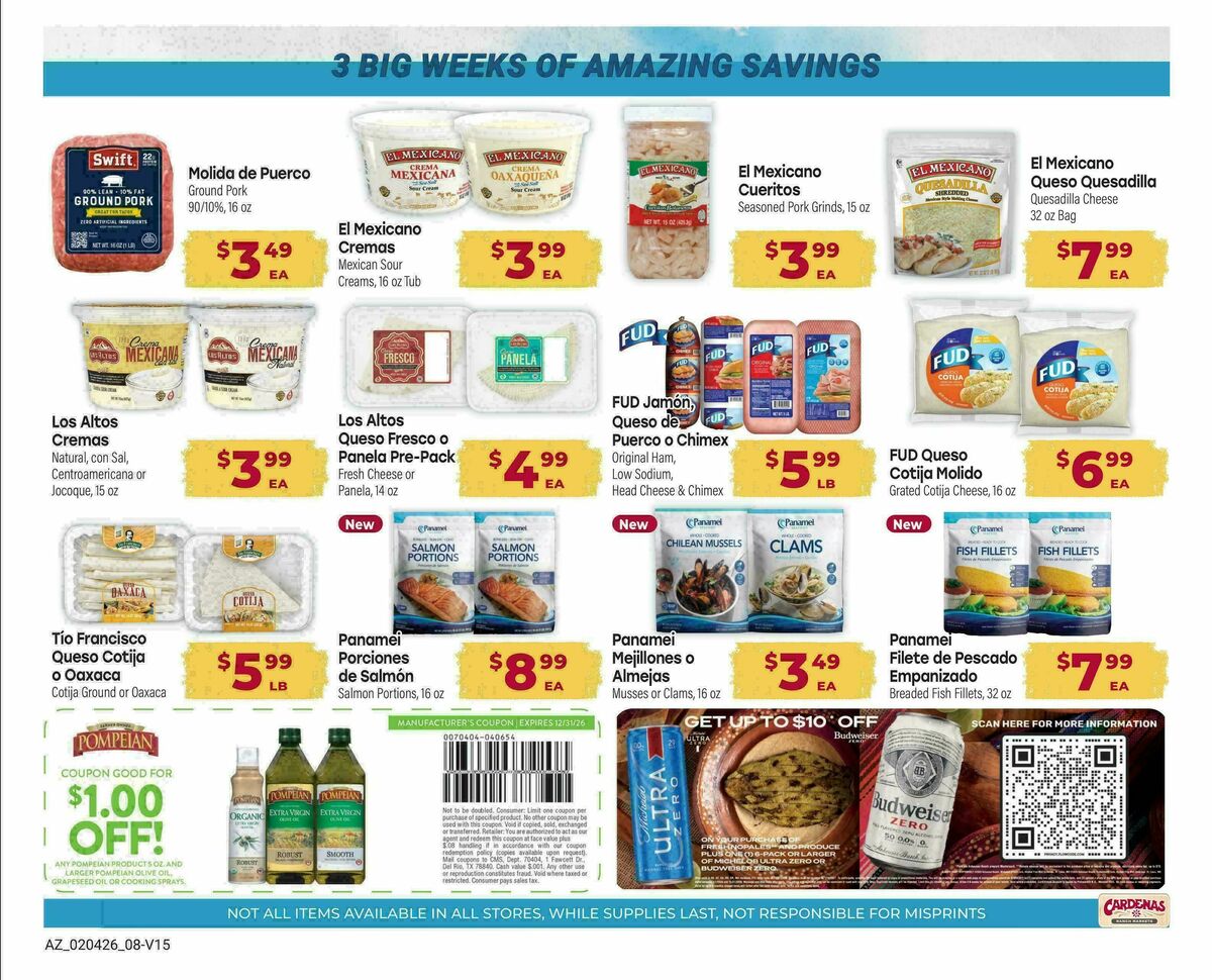 Cardenas Market Monthly Savings Guide Weekly Ad from February 4