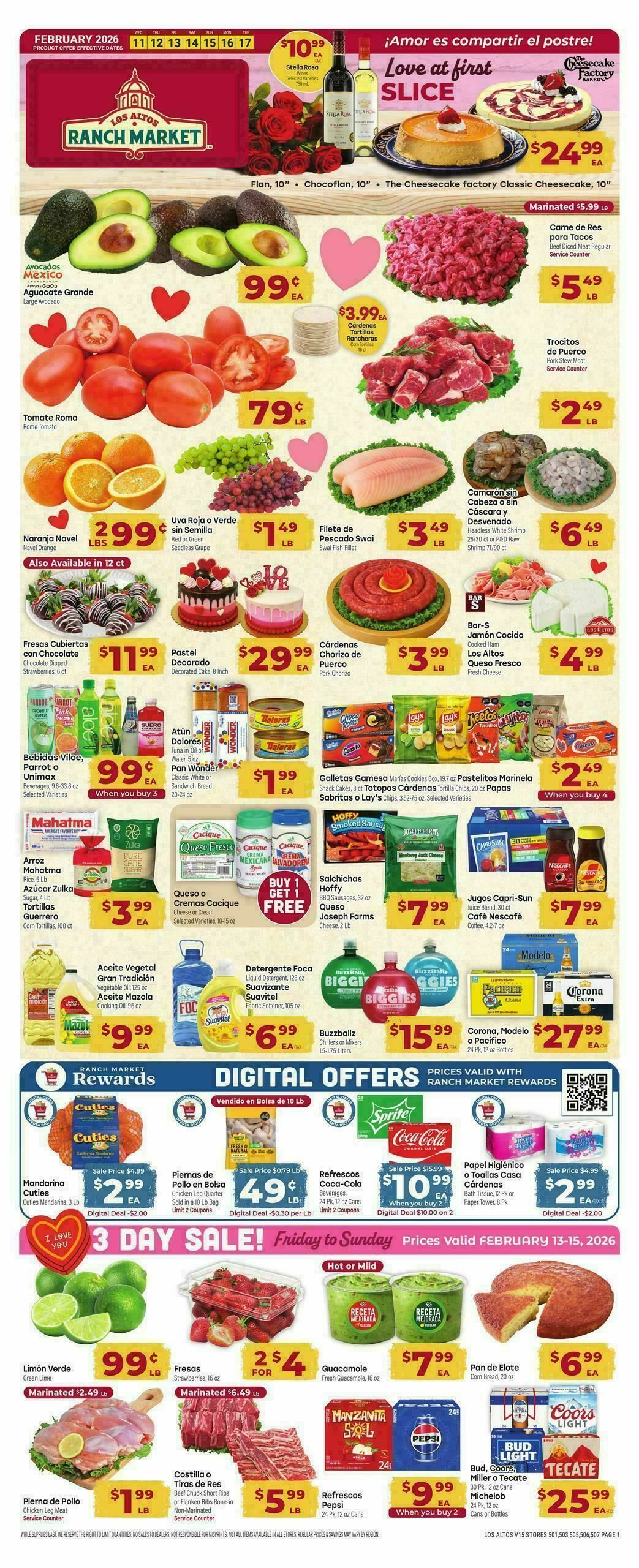 Cardenas Market Weekly Ad from February 11