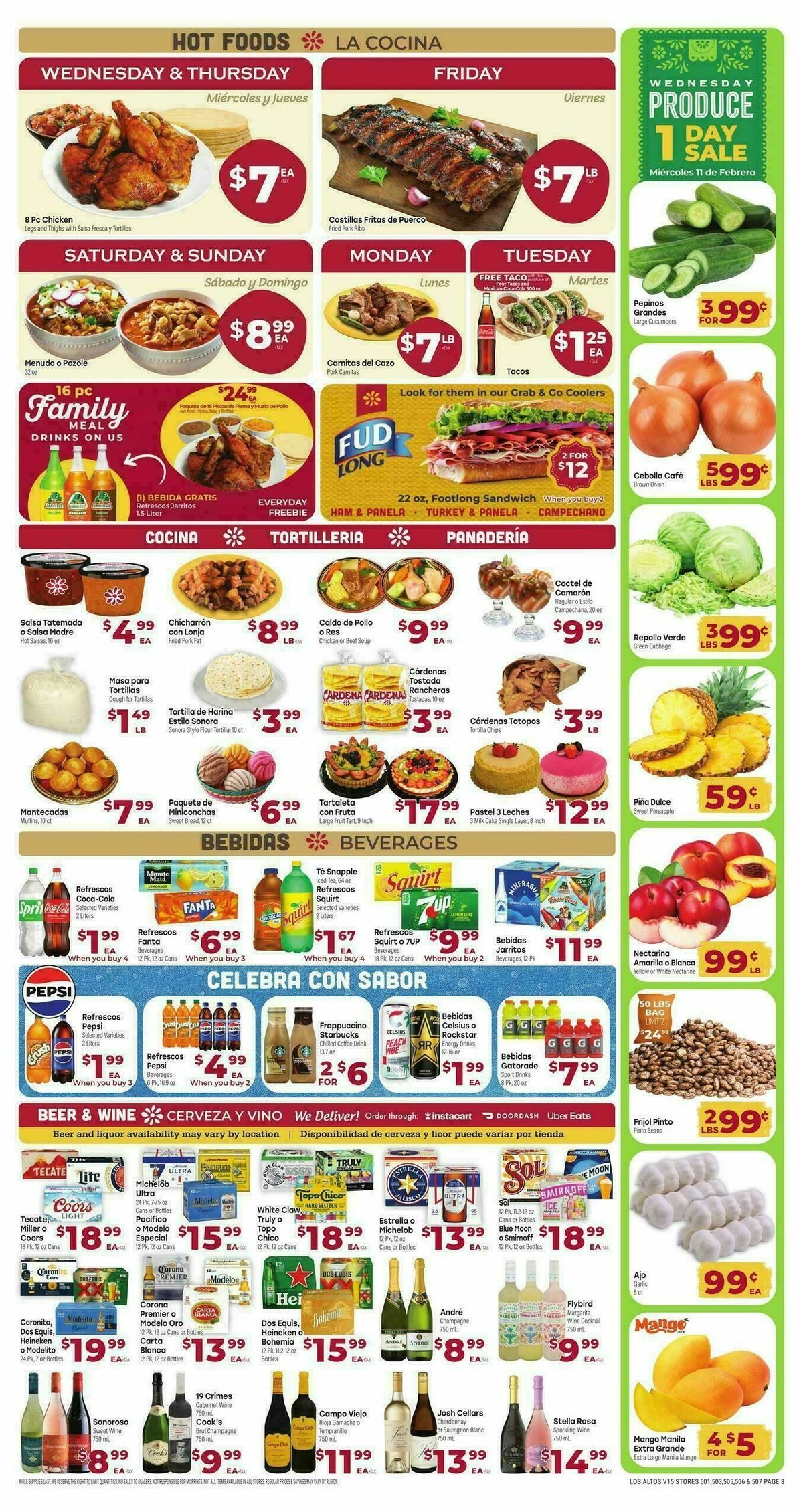 Cardenas Market Weekly Ad from February 11