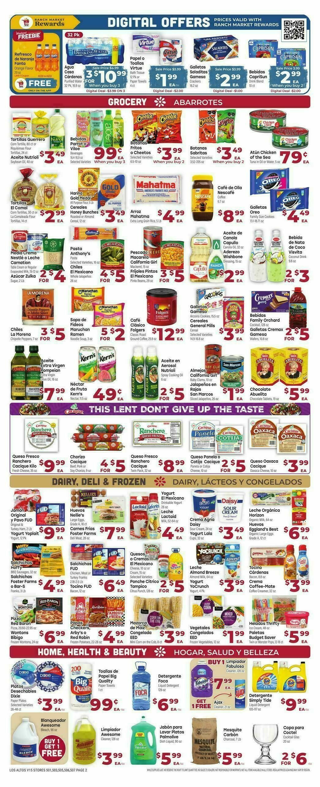 Cardenas Market Weekly Ad from February 18