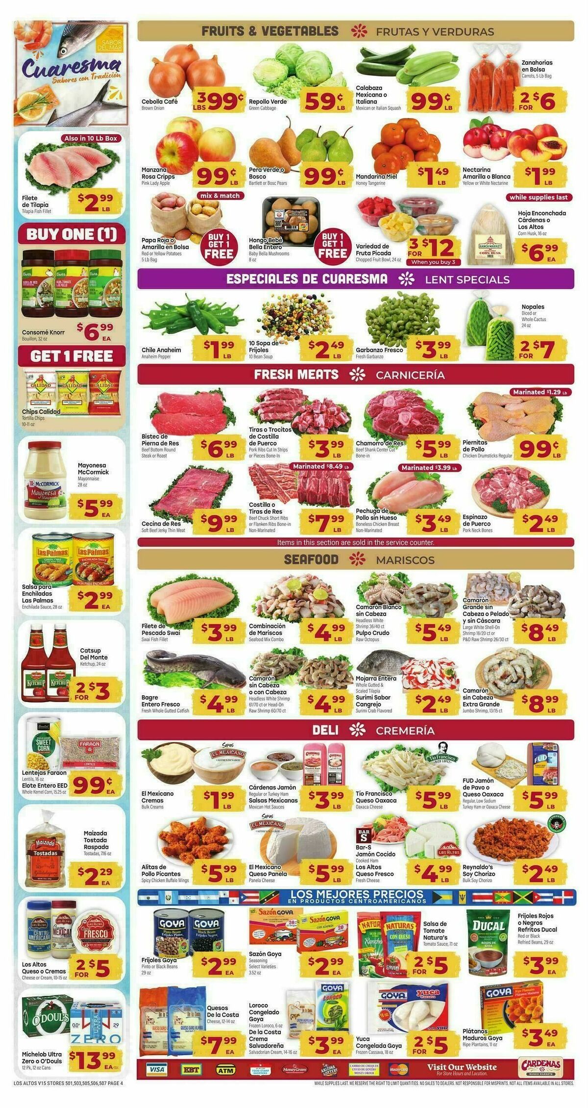 Cardenas Market Weekly Ad from February 18