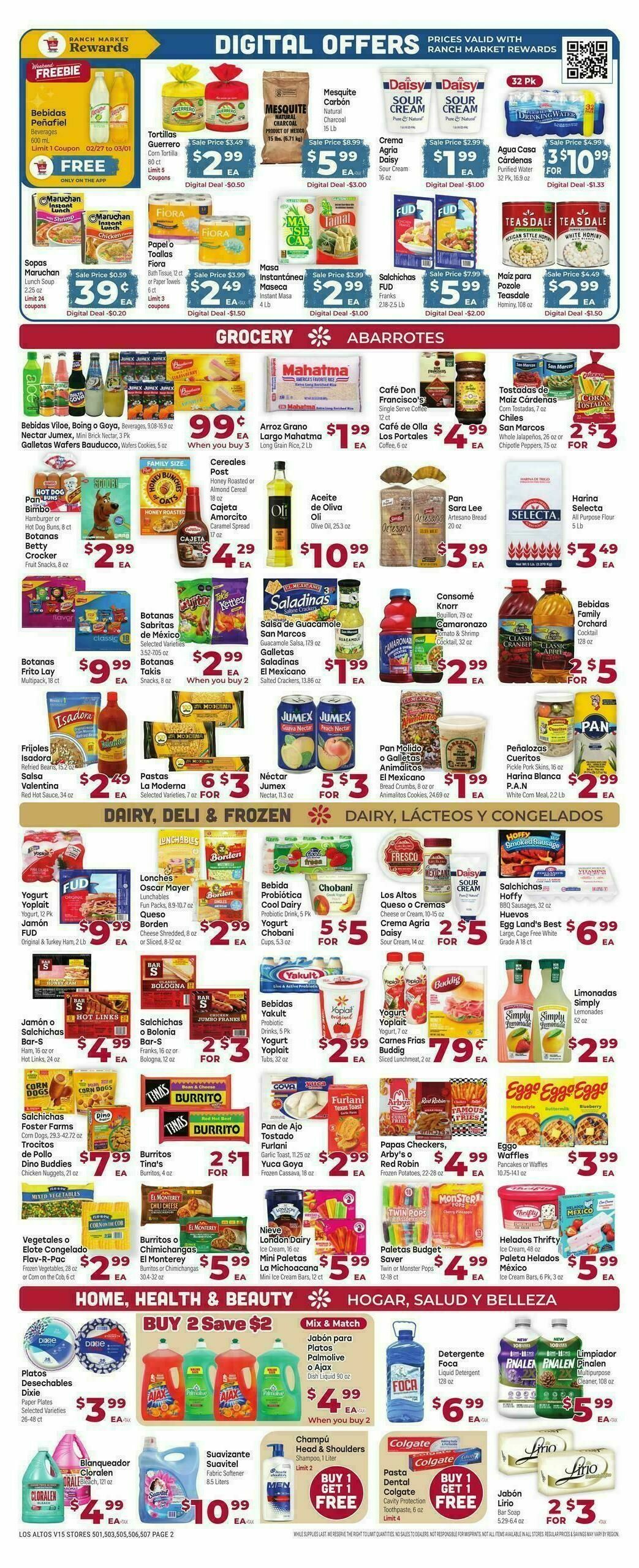 Cardenas Market Weekly Ad from February 25