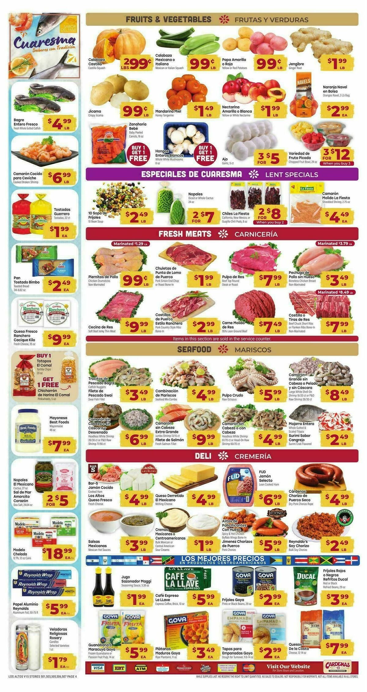Cardenas Market Weekly Ad from February 25