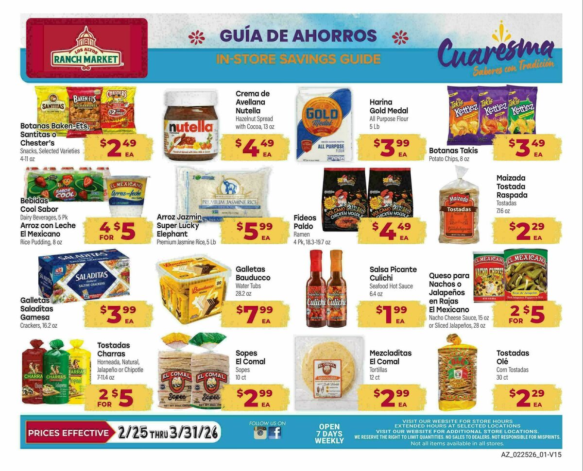 Cardenas Market Monthly Savings Guide Weekly Ad from February 25