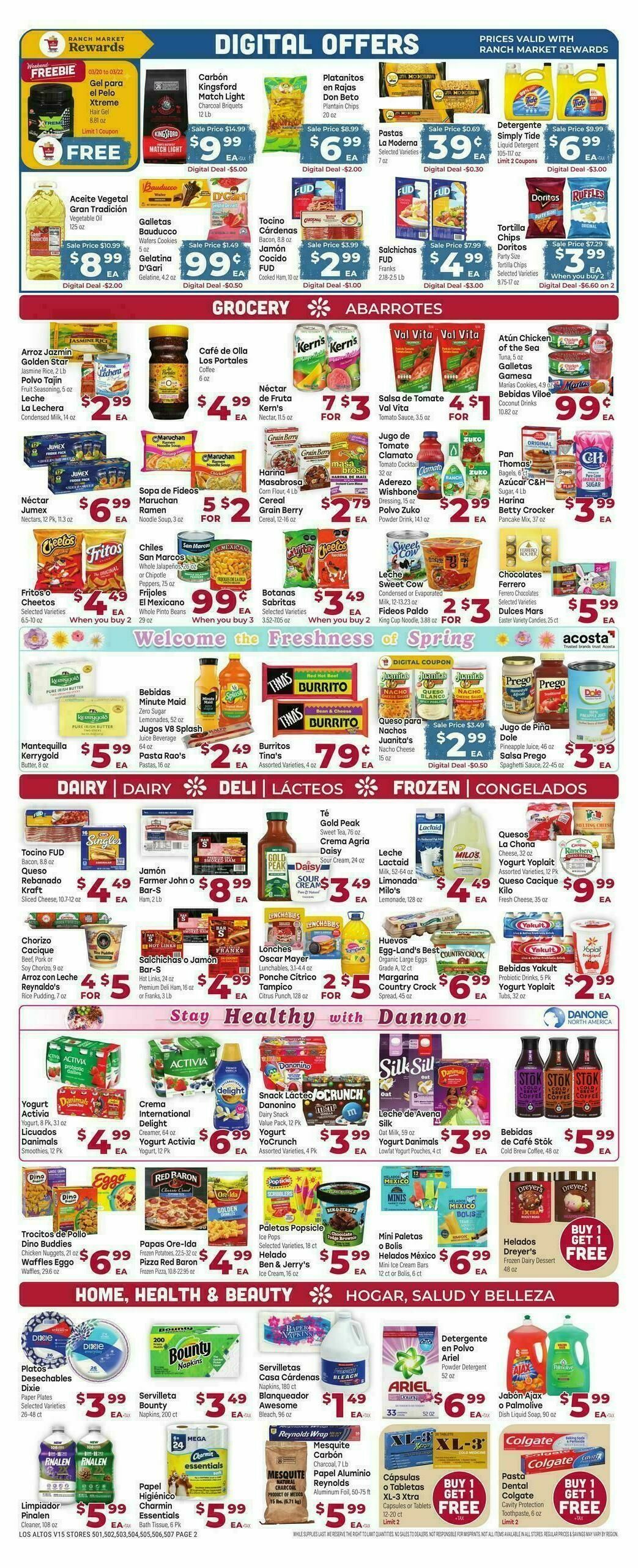 Cardenas Market Weekly Ad from March 18