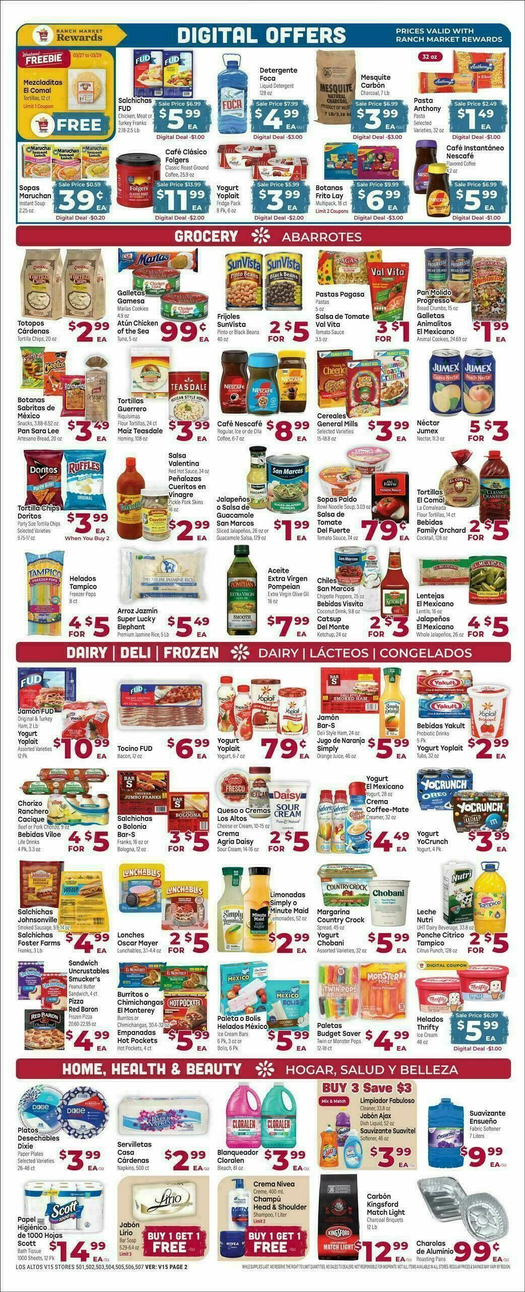 Cardenas Market Weekly Ad from March 25
