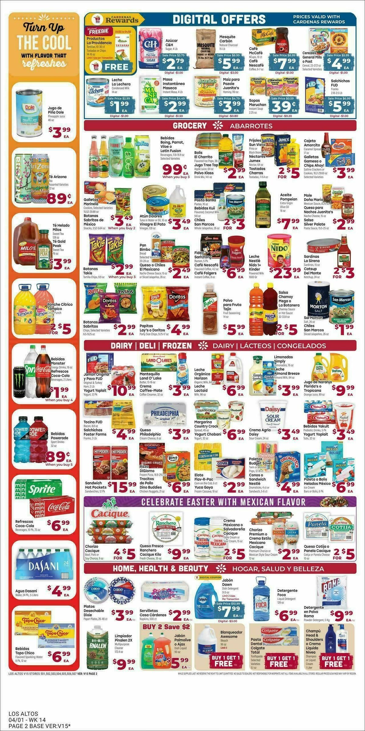 Cardenas Market Weekly Ad from April 1