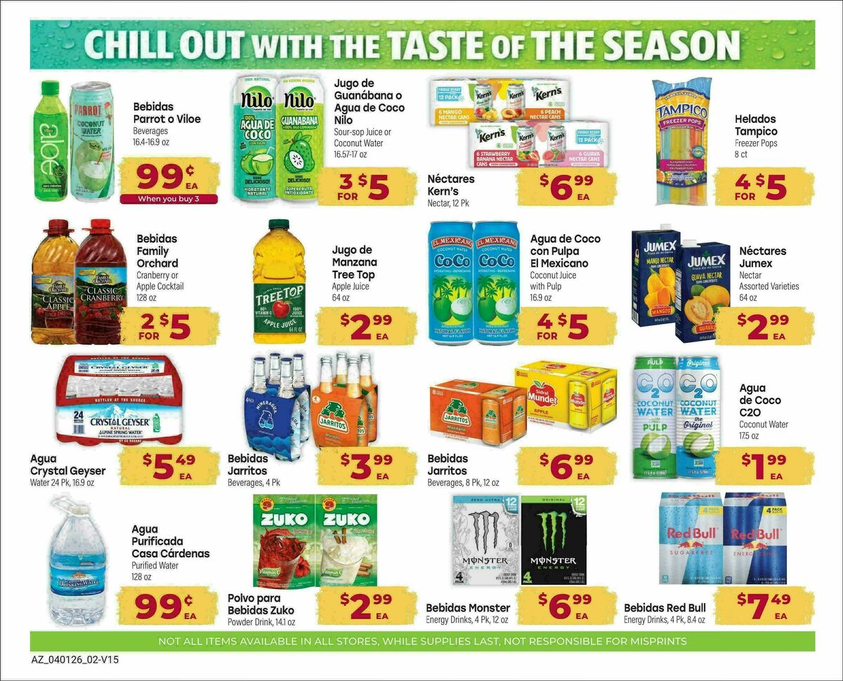 Cardenas Market Weekly Ad from April 1