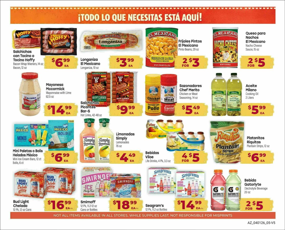 Cardenas Market Weekly Ad from April 1