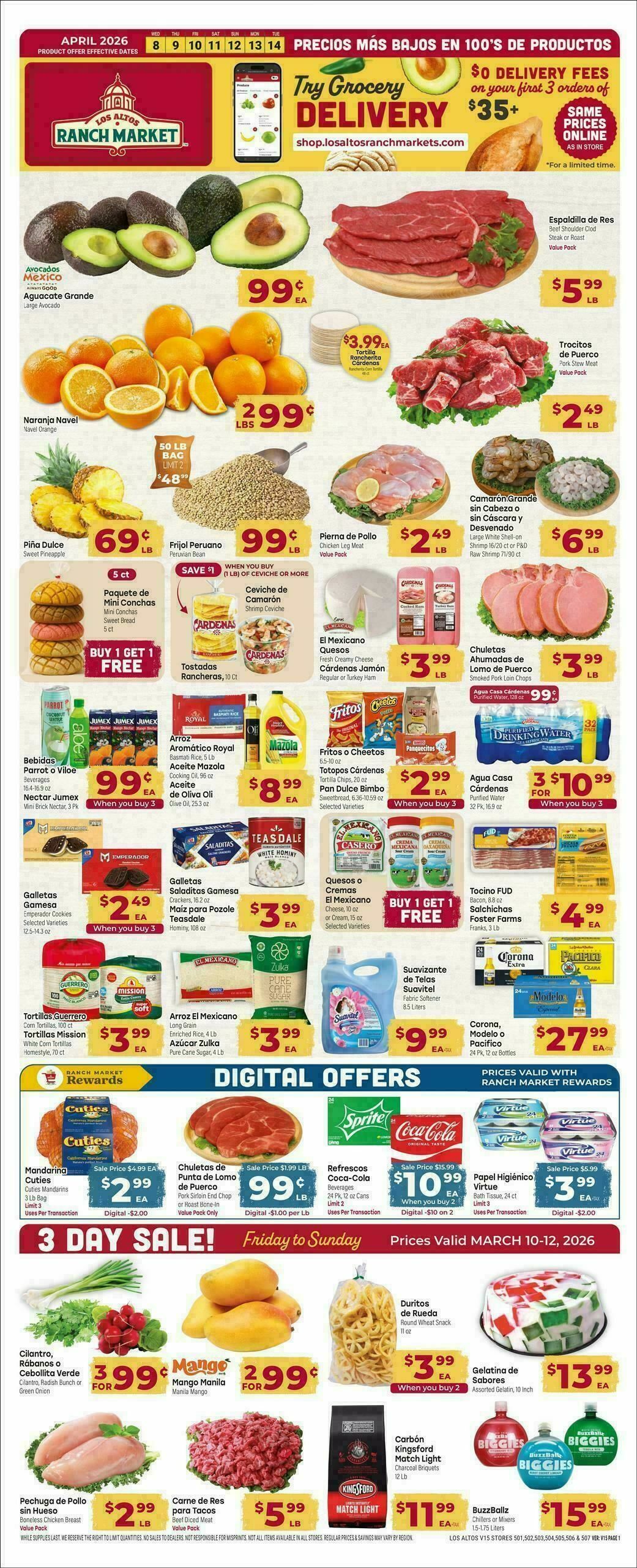 Cardenas Market Weekly Ad from April 8