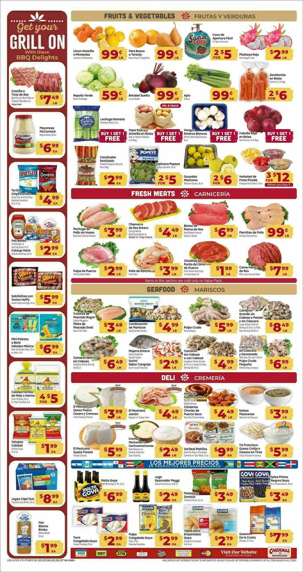 Cardenas Market Weekly Ad from April 15