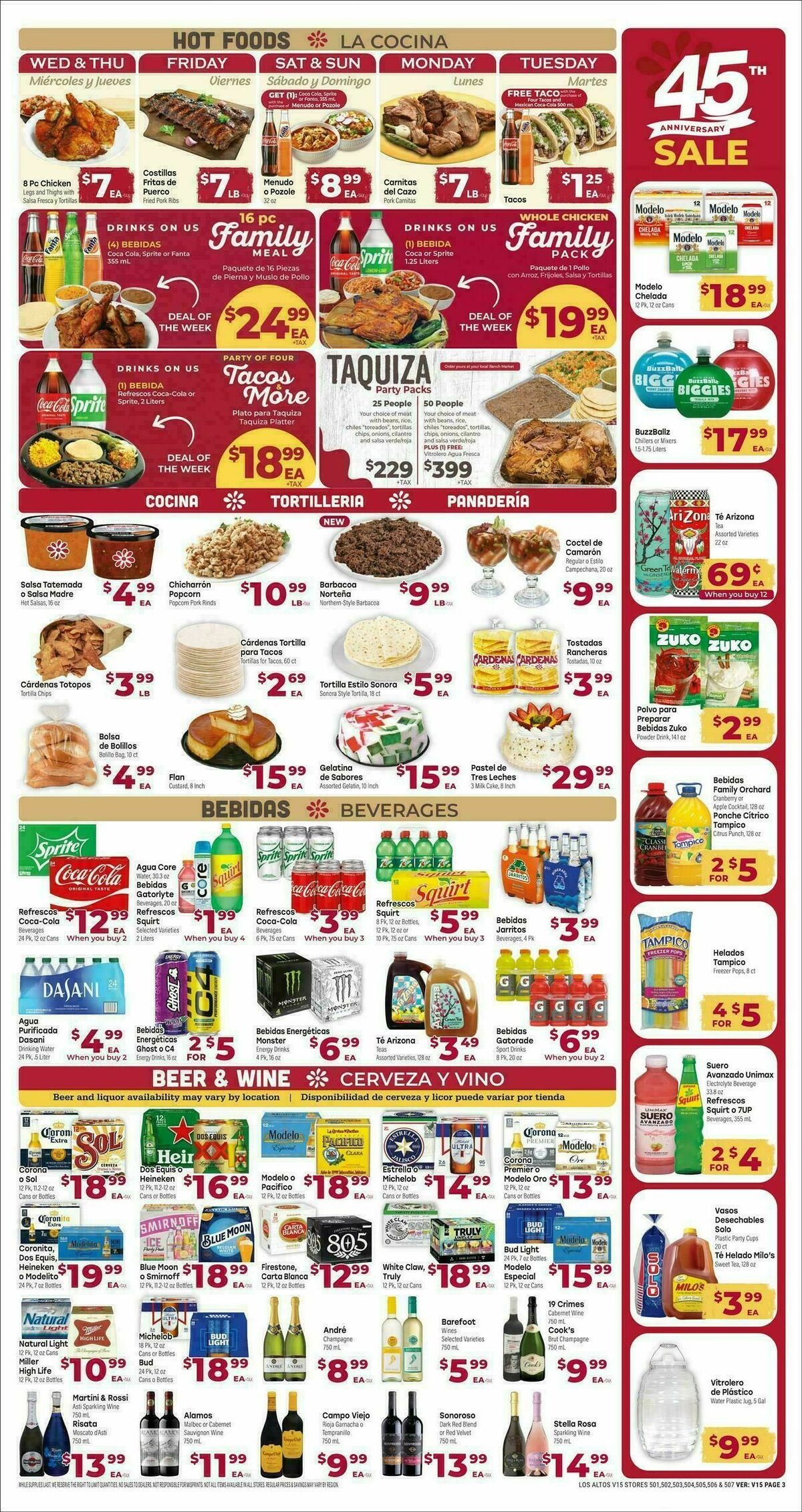 Cardenas Market Weekly Ad from April 22