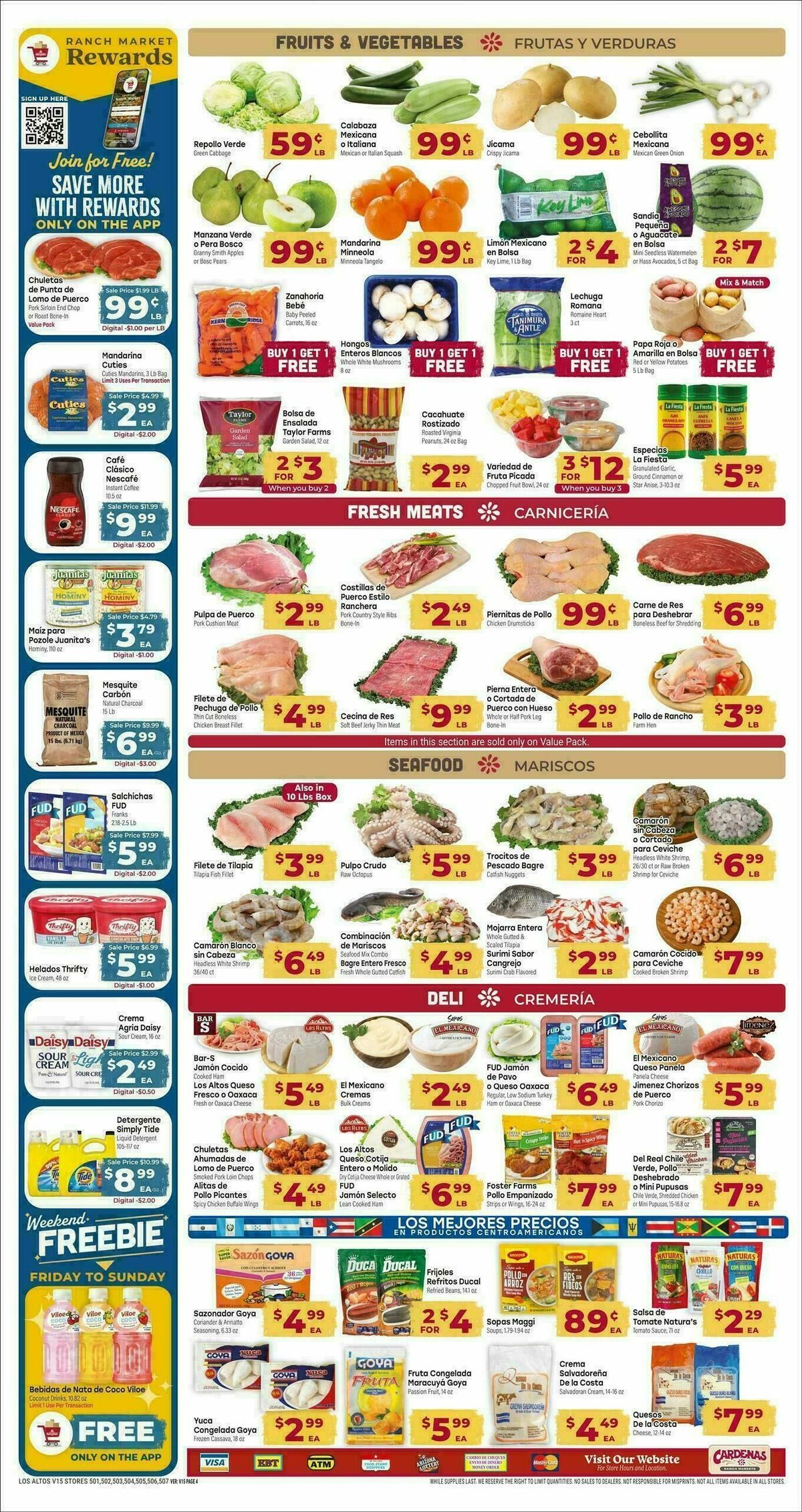 Cardenas Market Weekly Ad from April 22