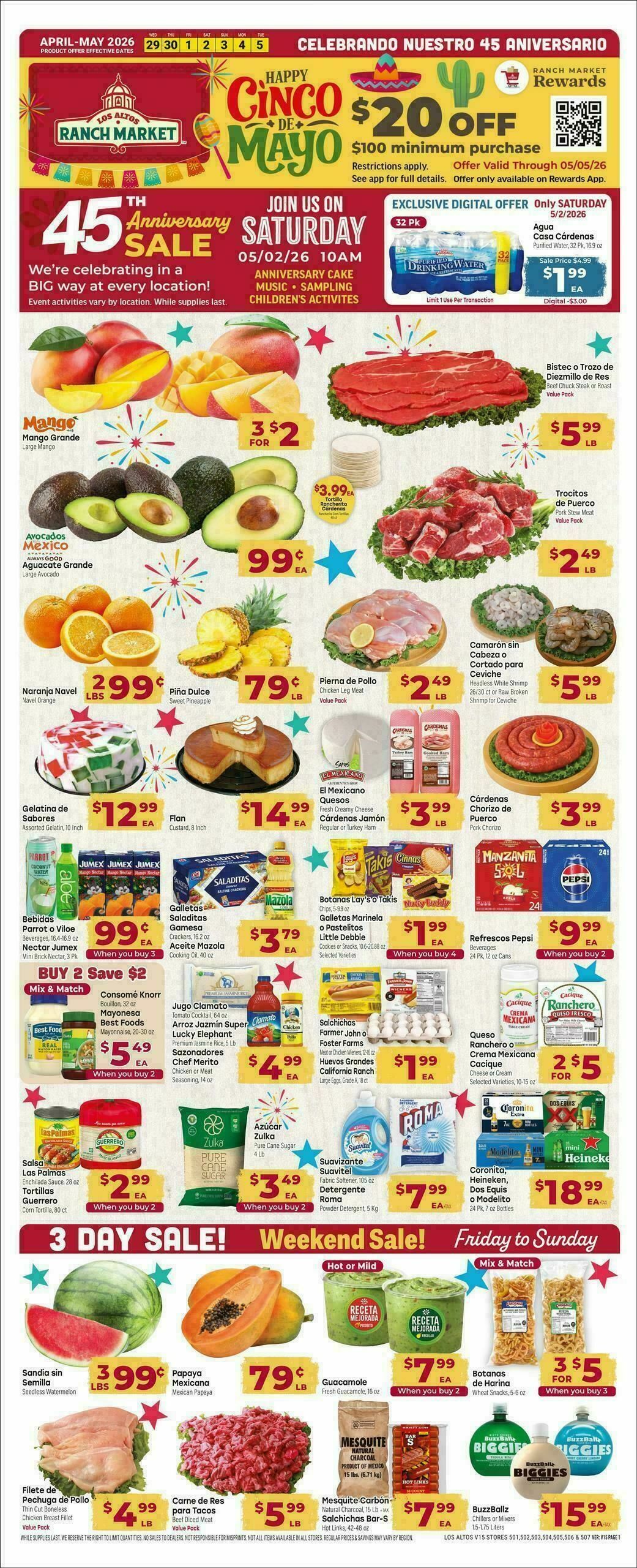 Cardenas Market Weekly Ad from April 29