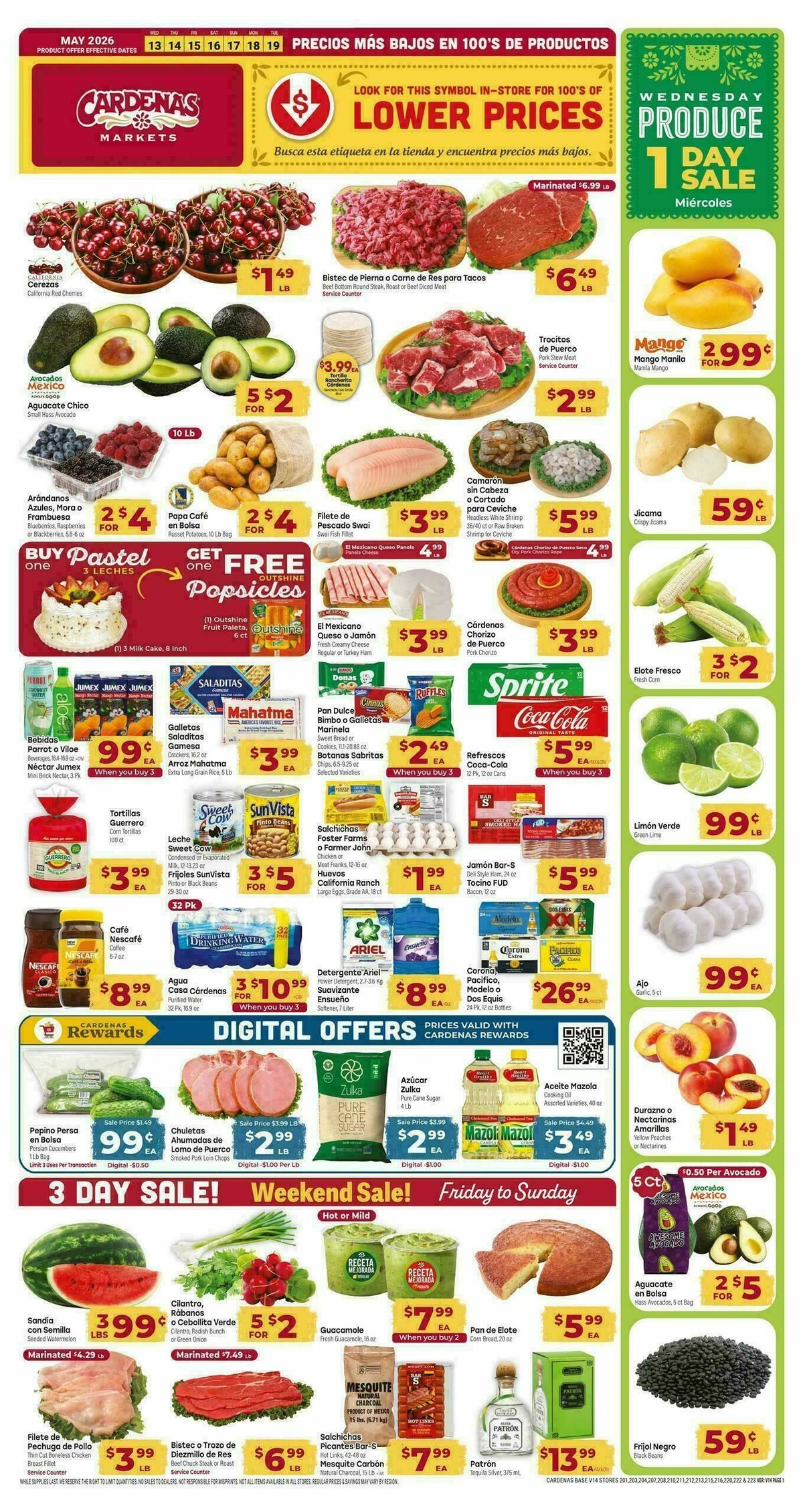 Cardenas Market Weekly Ad from May 13