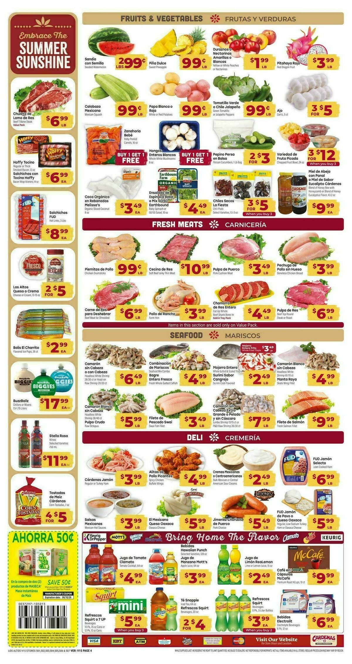 Cardenas Market Weekly Ad from June 3