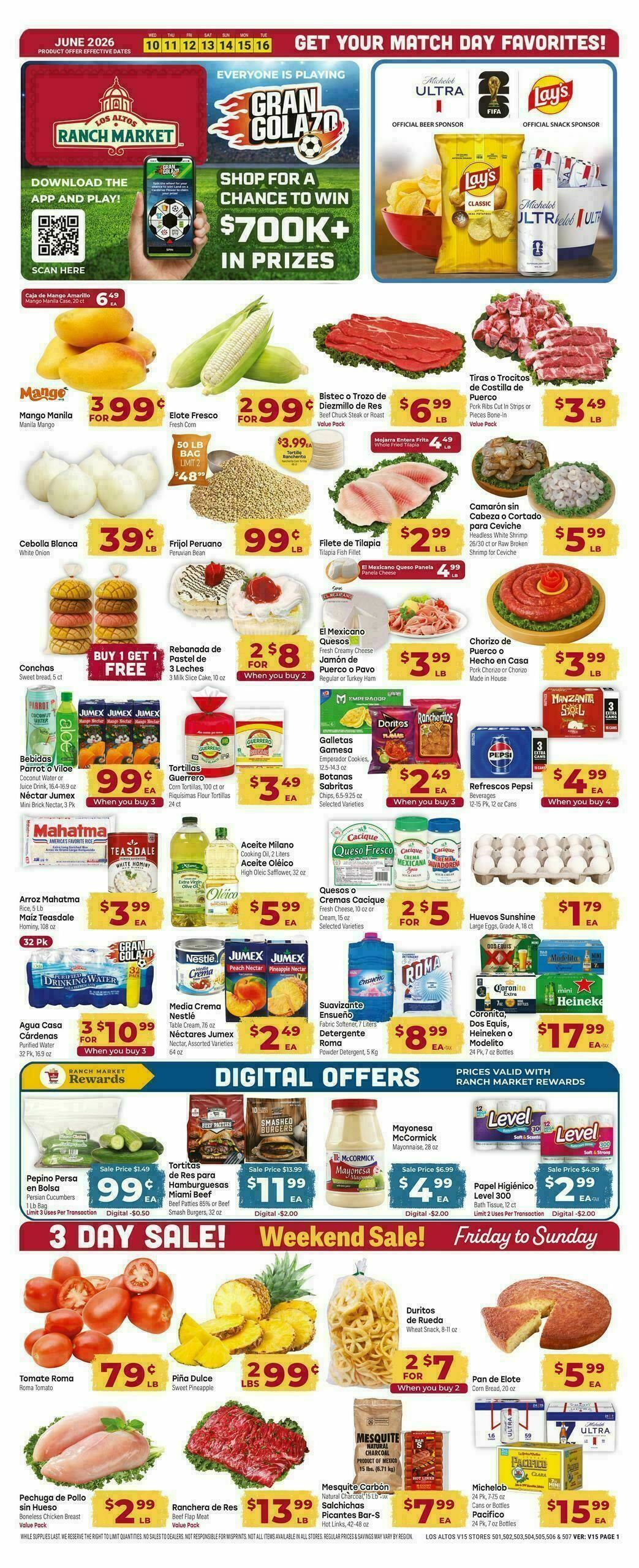 Cardenas Market Weekly Ad from June 10