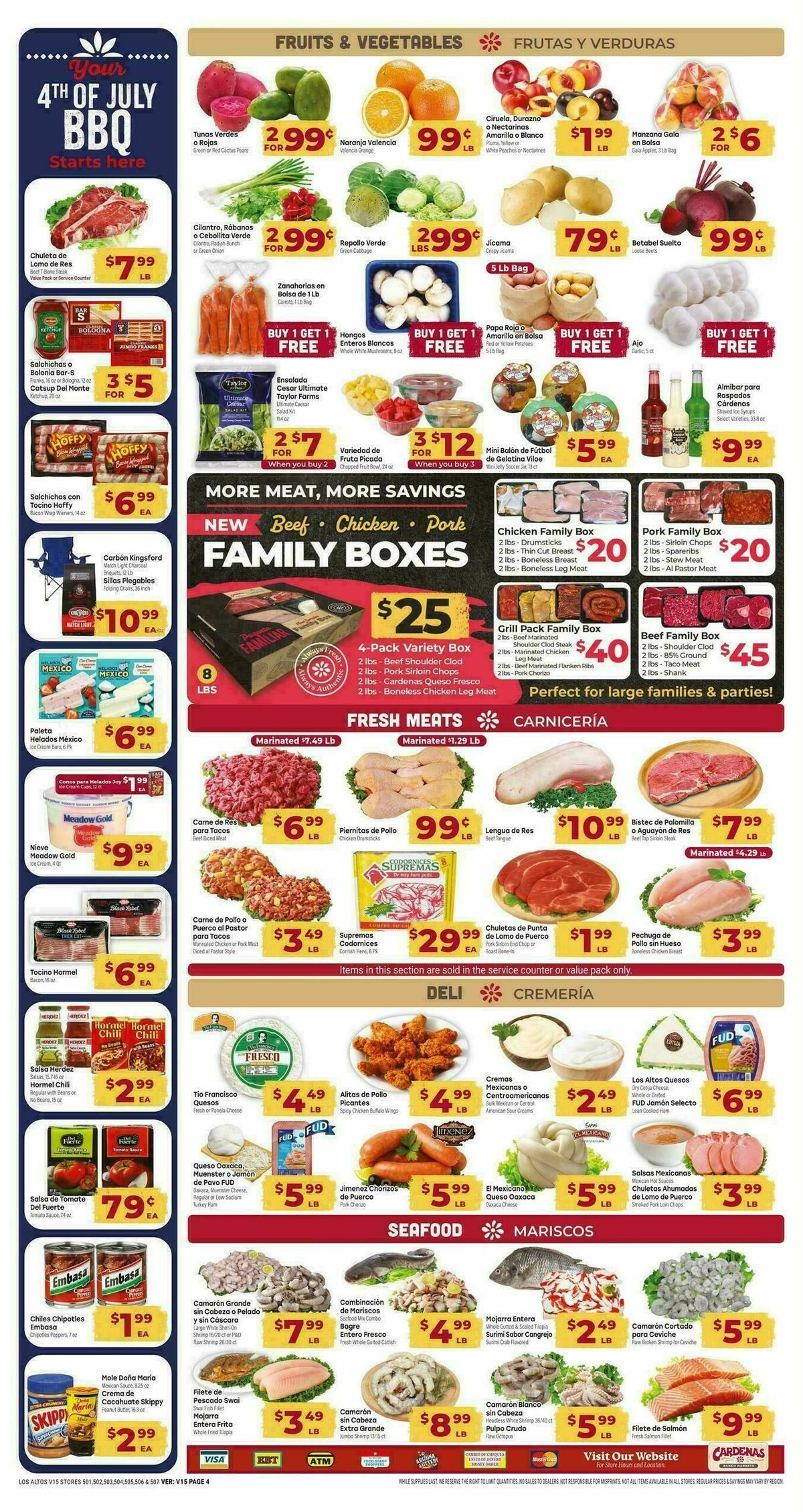 Cardenas Market Weekly Ad from July 1