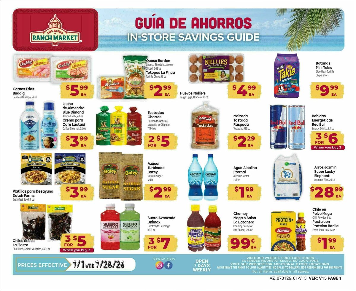 Cardenas Market Weekly Ad from July 1