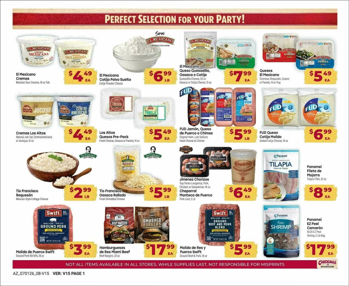 Cardenas Market Weekly Ad from July 1