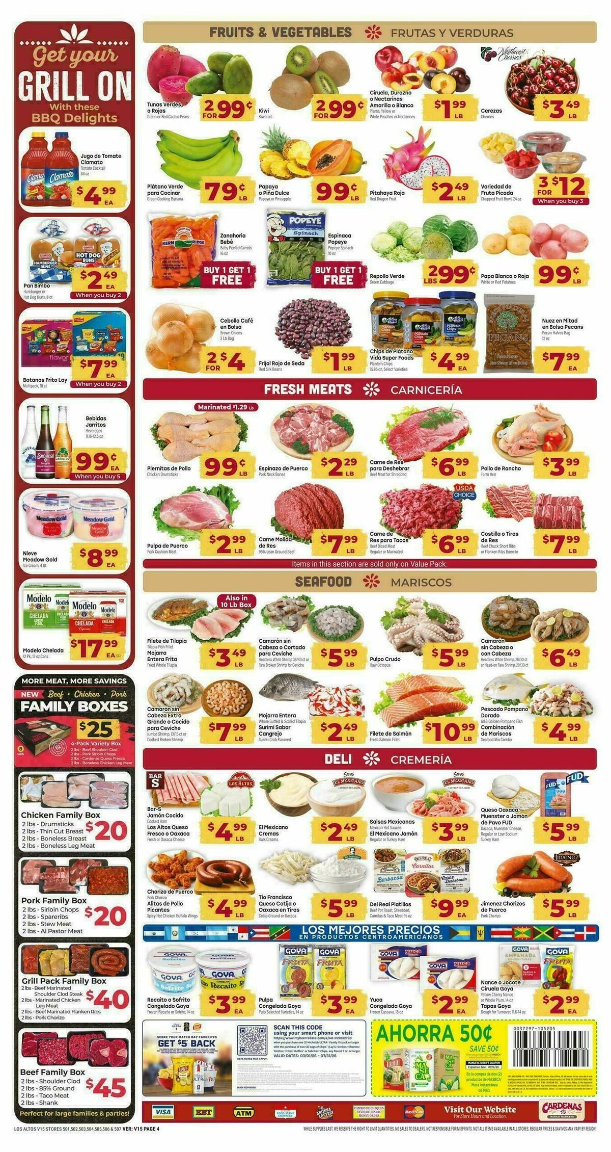 Cardenas Market Weekly Ad from July 8