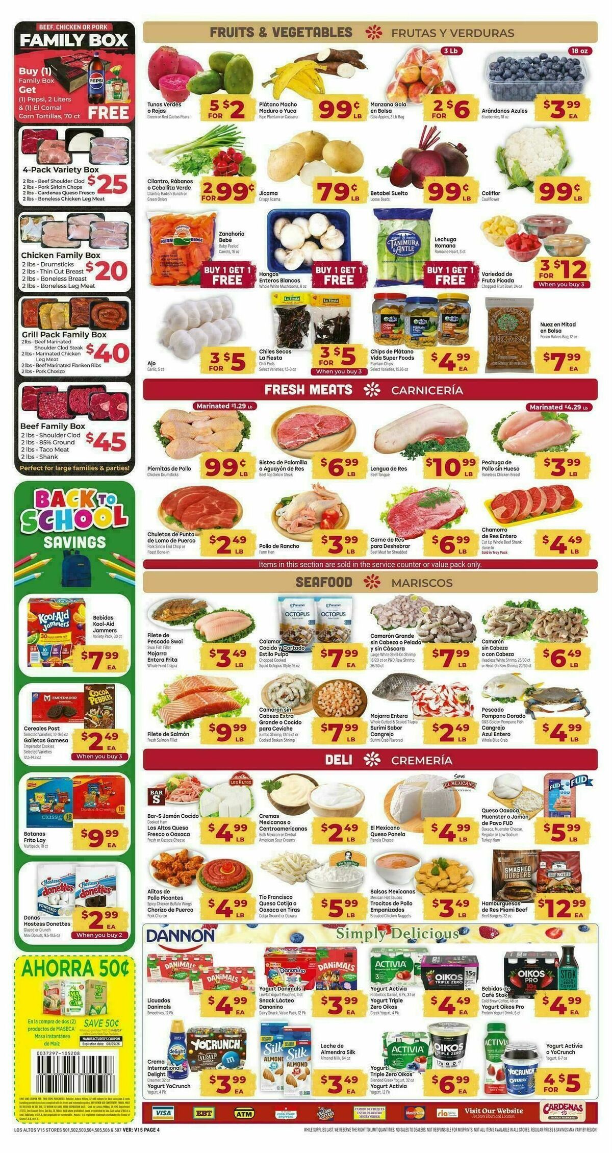 Cardenas Market Weekly Ad from July 29