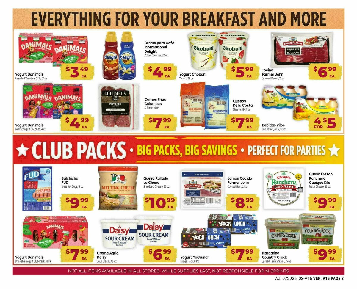 Cardenas Market Weekly Ad from July 29